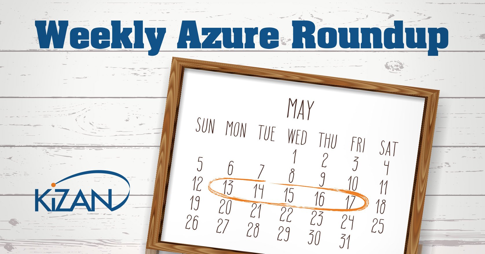 Weekly Azure Roundup